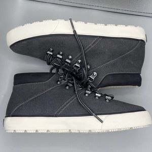 Sperry Top-sider Alpine chukka boots gray canvas lace-ups men’s sz 7.5